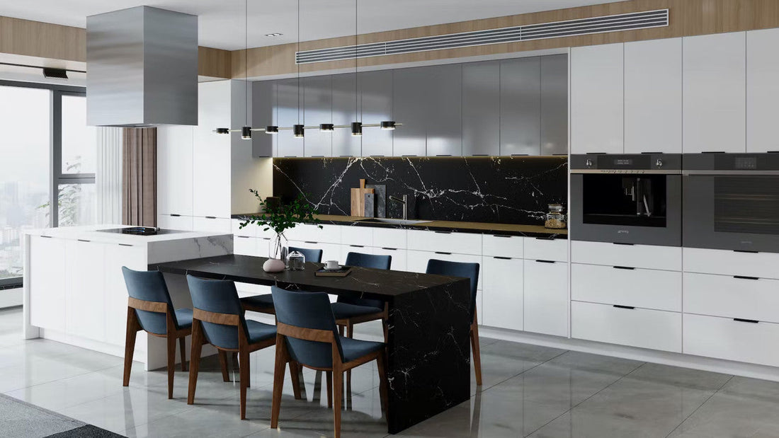 Slab Front Gloss Cabinets: 2024 Cabinet Trend Watch