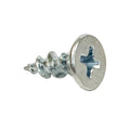 #6 Flat Head Screw Phillips Coarse Thread Type 17 Point 1/2" Length Zinc, Multiples of 100