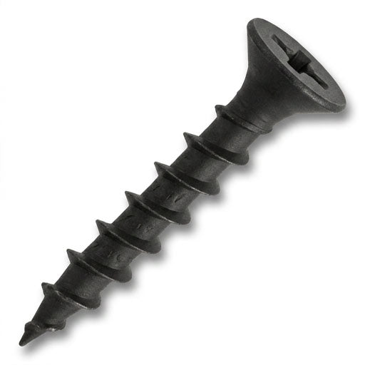 #8 Screw Flat Head With Nibs Combo Drive Coarse Thread Type 17 Point