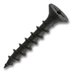 #8 Screw Flat Head With Nibs Combo Drive Coarse Thread Type 17 Point