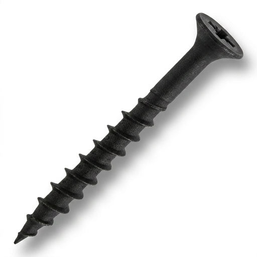 #8 Screw Flat Head With Nibs Combo Drive Coarse Thread Type 17 Point