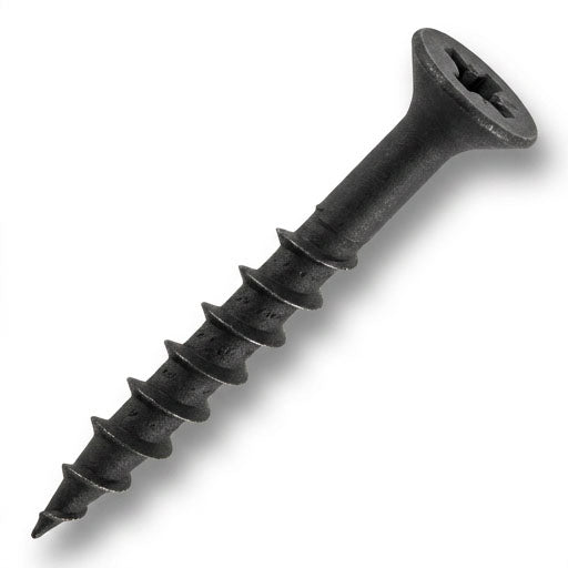 #8 Screw Flat Head With Nibs Combo Drive Coarse Thread Type 17 Point