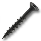 #8 Screw Flat Head With Nibs Combo Drive Coarse Thread Type 17 Point