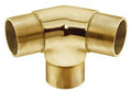 135° Flush "T" Elbow Polished Brass