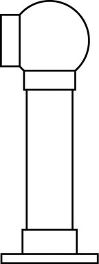 Low Line Ball End Post