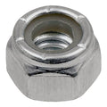 Nut, Nylon Locking Hex 1/4-20 Zinc, Multiples of 100
