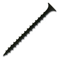 #6 Screw Bugle Head Coarse Thread Phillips Drive 2" Length Black, Multiples of 100