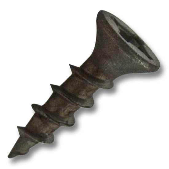 #6 Screw Square/Phillips Combo Flat Head Coarse Thread Plain And Dri-Lube
