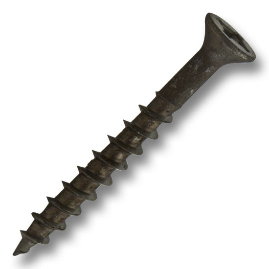 #6 Screw Square/Phillips Combo Flat Head Coarse Thread Plain And Dri-Lube