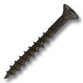 #6 Screw Square/Phillips Combo Flat Head Coarse Thread Plain And Dri-Lube 1-1/4"