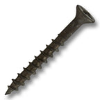 #6 Screw Square/Phillips Combo Flat Head Coarse Thread Plain And Dri-Lube