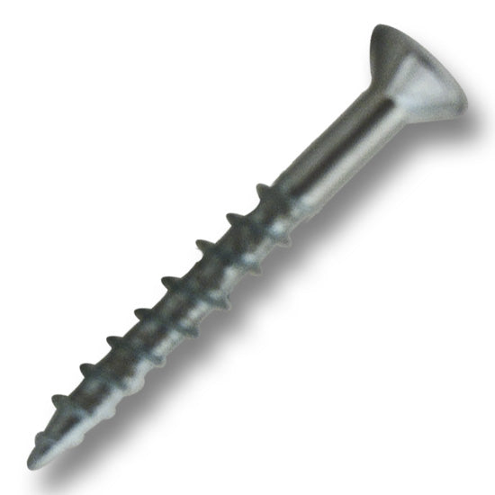 #8 Screw Flat Head With Nibs Combo Drive Coarse Thread Type 17 Point