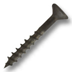 #8 Screw Square/Phillips Combo Flat Head Coarse Thread Plain And Dri-Lube