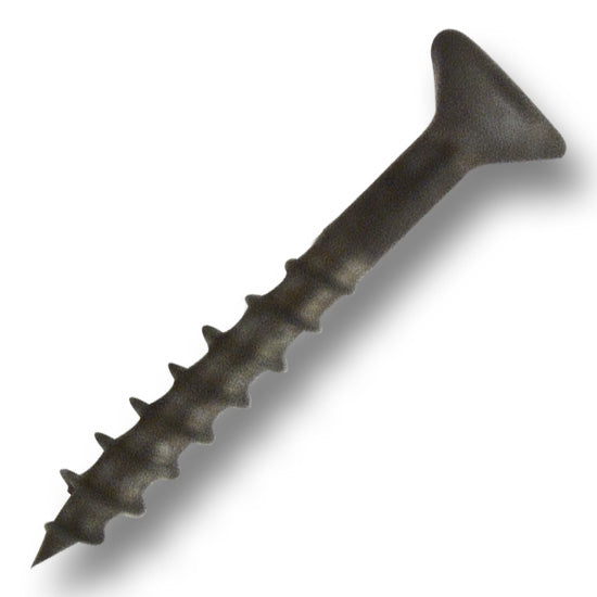 #8 Screw Square/Phillips Combo Flat Head Coarse Thread Plain And Dri-Lube