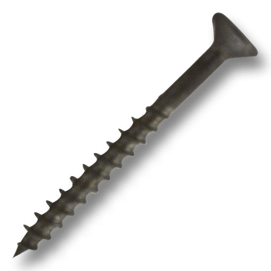 #8 Screw Square/Phillips Combo Flat Head Coarse Thread Plain And Dri-Lube
