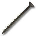 #8 Screw Square/Phillips Combo Flat Head Coarse Thread Plain And Dri-Lube 2"