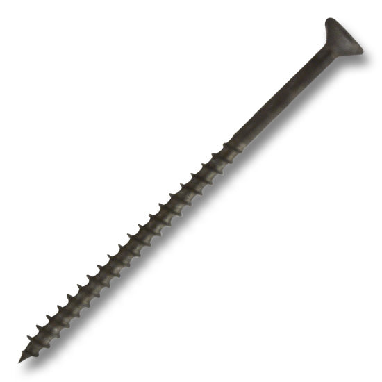 #8 Screw Square/Phillips Combo Flat Head Coarse Thread Plain And Dri-Lube 3" Multiples of 100