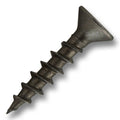 #10 Screw Square/Phillips Combo Flat Head Coarse Thread Plain And Dri-Lube, Multiples of 100