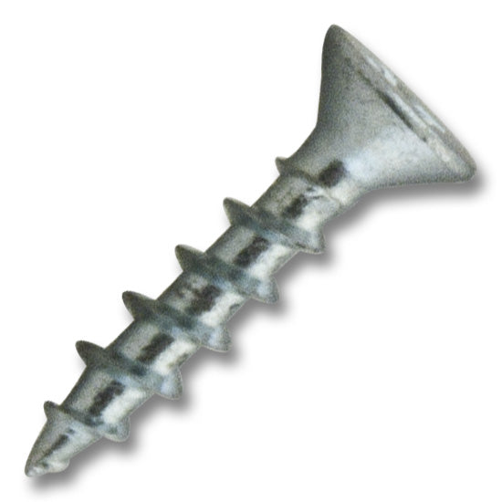 #5 Screw Flat Head Phillips Coarse Thread 5/8" Length Zinc, Multiples of 100