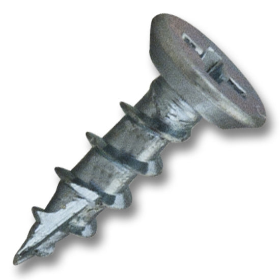 #6 Flat Undercut Head Screw Phillips Coarse Thread Type 17 Point, 1/2"