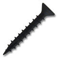 #6 Screw Flat Head #2 Square Coarse Thread Type 17 1" Length Black, Multiples of 100