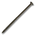 #10 Screw Flat Head #2 Square With Nibs Coarse Thread Double Auger