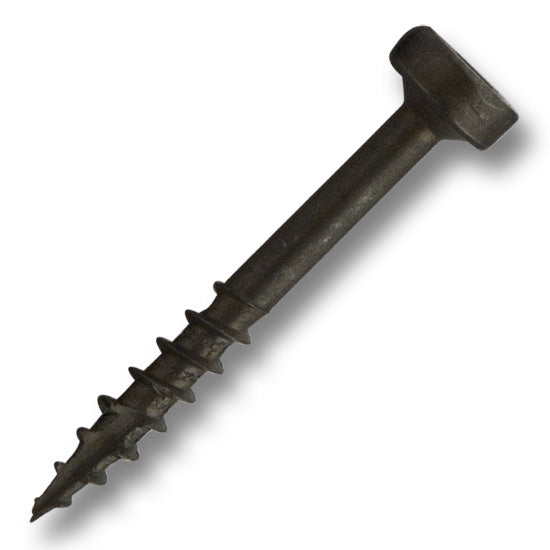 #7 Square Modified Pan Coarse Thread Type 17 Point 1-1/4" Plain & Dry Lubed, Multiples of 100