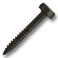 #6 Screw Square Modified Pan Head Fine Thread Type 17 Point 1" Plain & Dry Lubed, Multiples of 100