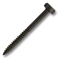#6 Screw Square Modified Pan Fine Thread Type 17 Point 1-1/2" Plain & Dry Lubed, Multiples of 100