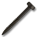 #6 Screw Square Modified Pan Fine Thread Type 17 Point 1-1/4" Plain & Dry Lubed, Multiples of 100