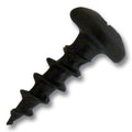 #6 Screw Pan Head #2 Phillips Coarse Thread 1/2" Length Black, Multiples of 100