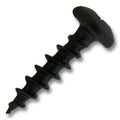 #6 Screw Pan Head #2 Phillips Coarse Thread 5/8" Length Black, Multiples of 100