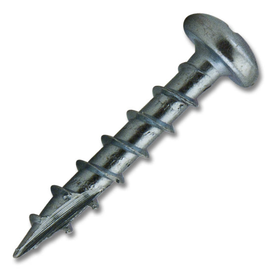 #8 Screw Pan Head #2 Phillips Coarse Thread Type 17 Point 1" Length, Multiples of 100