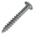 #8 Screw Pan Head #2 Phillips Coarse Thread 1-1/4" Length Zinc, Multiples of 100