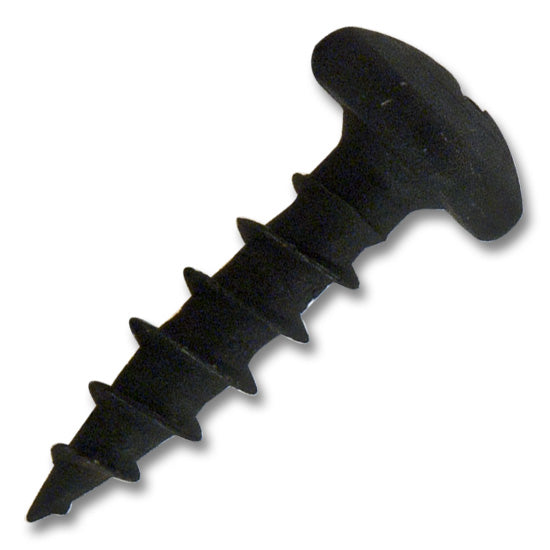 #10 Screw Pan Head #2 Phillips Coarse Thread 3/4" Length Black, Multiples of 100