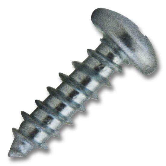 #10 Screw Pan Head #2 Phillips Coarse Thread 3/4" Length Zinc, Multiples of 100