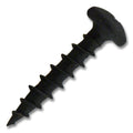 #10 Screw Pan Head #2 Phillips Coarse Thread 1" Length Black, Multiples of 100