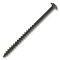 #8 Plain Lube Screw Round Washer Head Combo Drive Coarse Thread Double Auger 3"