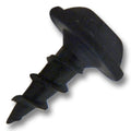 #8 Screw Round Washer Head Square Drive Coarse Thread Type 17 Point 1/2" Black, Multiples of 100