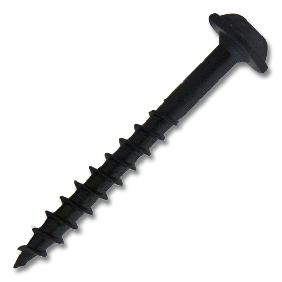 #8 Screw Round Washer Head Square Drive Coarse Thread Type 17 Point