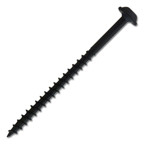 #8 Screw Round Washer Head Square Drive Coarse Thread Type 17 Point