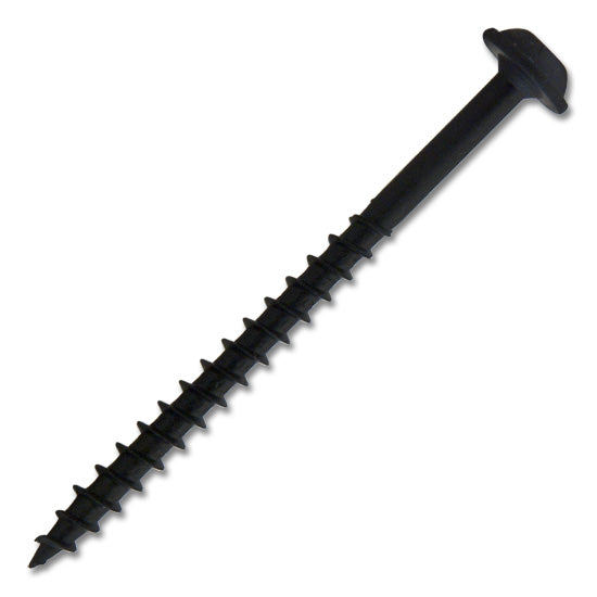 #8 Screw Round Washer Head Square Drive Coarse Thread Type 17 Point