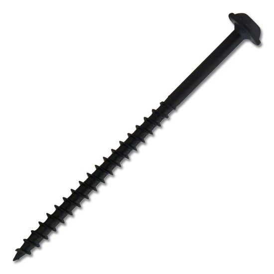 #8 Screw Round Washer Head Square Drive Coarse Thread Type 17 Point