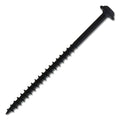 #8 Screw Round Washer Head Square Drive Coarse Thread Type 17 Point 2-3/4" Black, Multiples of 100