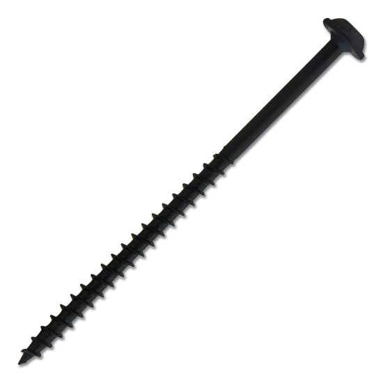 #8 Screw Round Washer Head Square Drive Coarse Thread Type 17 Point