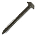#7 Screw Round Washer Square Drive Fine Thread Type 17 Point 1-1/2" Long Plain & Dry Lubed, 100 Pack