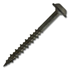 #7 Screw Round Washer Head Square Drive Hi-Low Thread Type 17 Point Plain & Dry Lubed