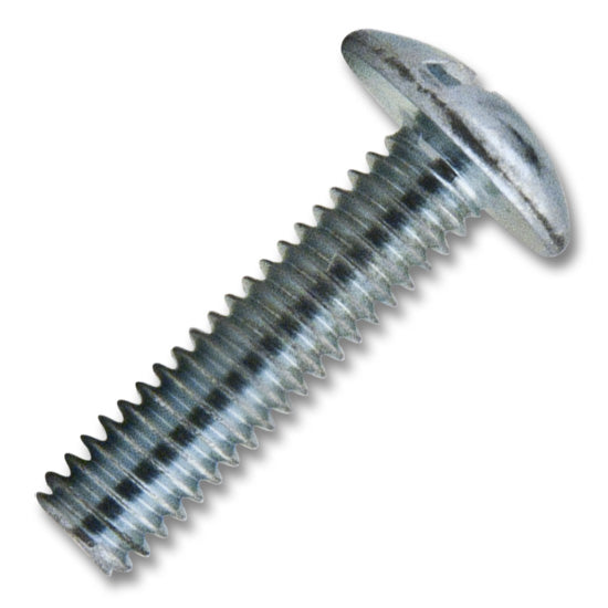 #8 Machine Screw Truss Head #2 Square/Phillips Combo Coarse Thread 3/4" Length, Multiples of 100