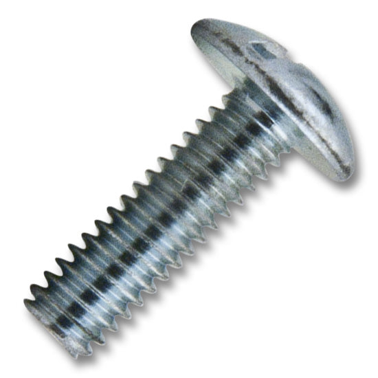#8 Machine Screw Truss Head #2 Square/Phillips Combo Coarse Thread 5/8" Length, Multiples of 100