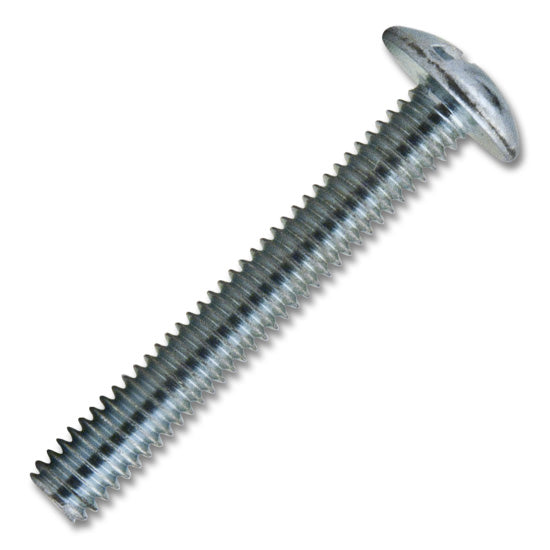 #8 Machine Screw Truss Head #2 Square/Phillips Combo Coarse Thread